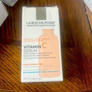NEW IN BOX La Roche-Posay Pure Vitamin C Face Serum with Salicylic Acid 30 ml